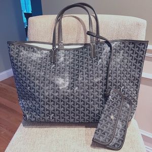 Goyard St. Louis Tote in Gray NWOT